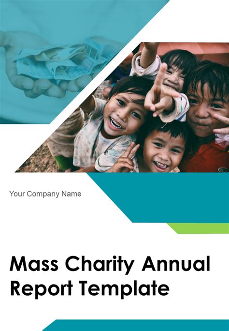 charity annual report template